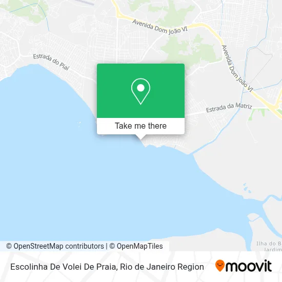 Escolinha De Volei De Praia map