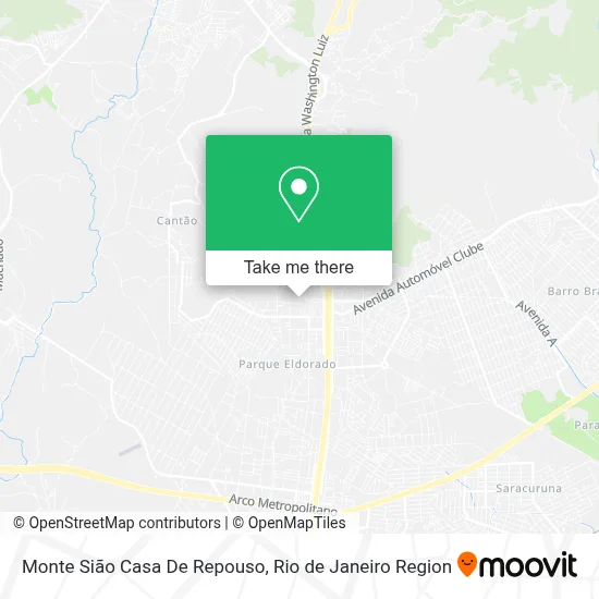 Monte Sião Casa De Repouso map