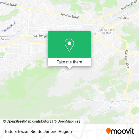 Estela Bazar map