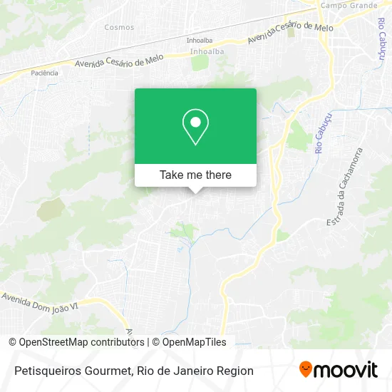 Petisqueiros Gourmet map