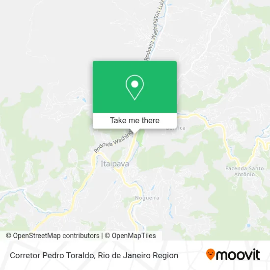 Corretor Pedro Toraldo map