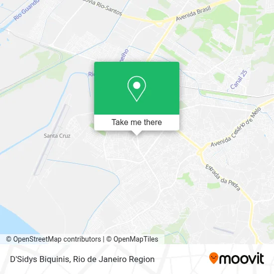 D'Sidys Biquinis map