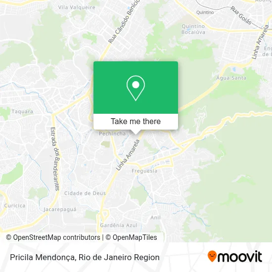 Pricila Mendonça map