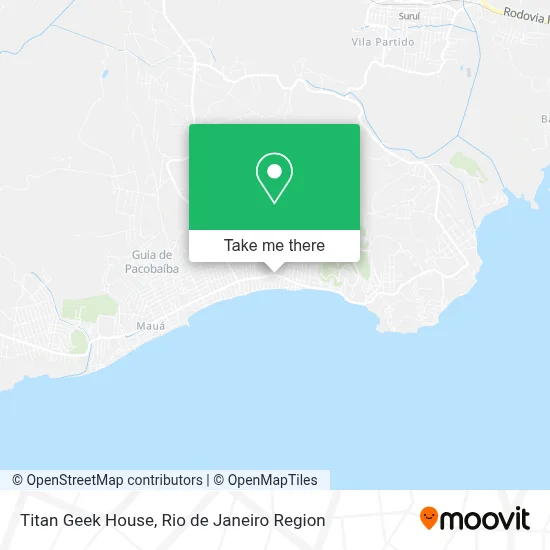 Titan Geek House map