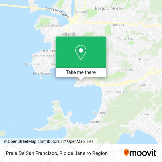 Praia De San Francisco map