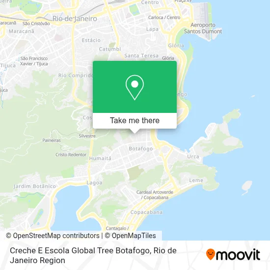 Creche E Escola Global Tree Botafogo map
