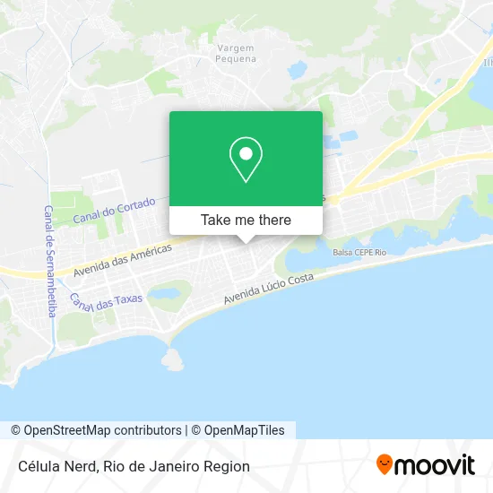 Célula Nerd map