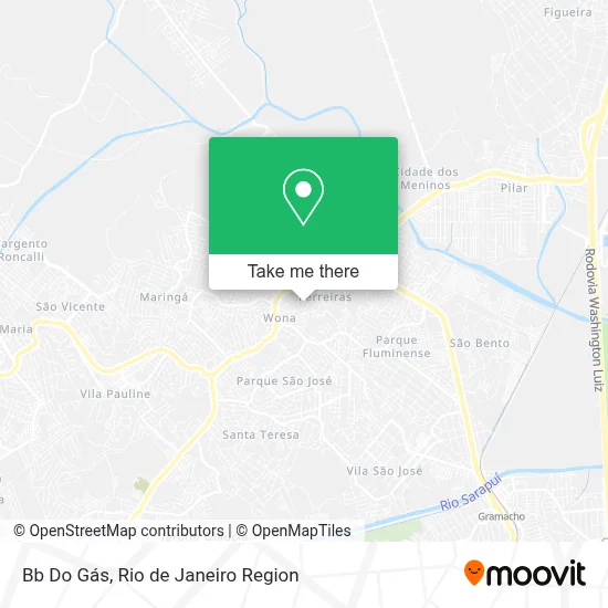 Bb Do Gás map