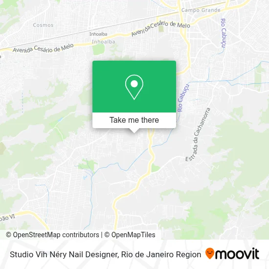 Studio Vih Néry Nail Designer map