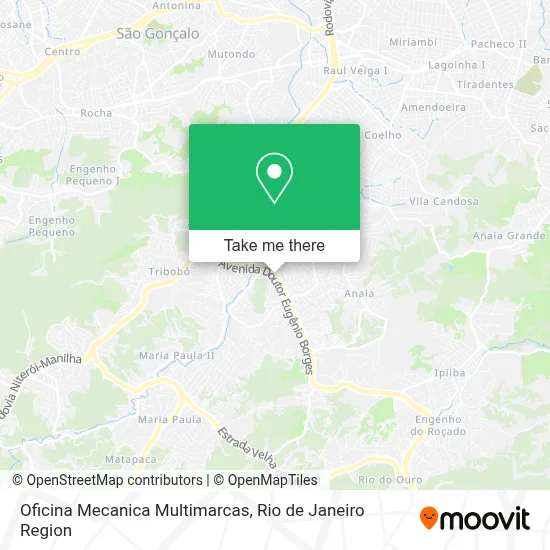 Oficina Mecanica Multimarcas map