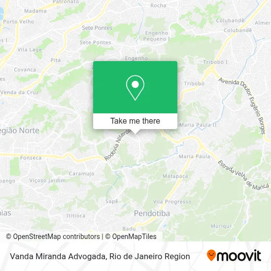 Vanda Miranda Advogada map