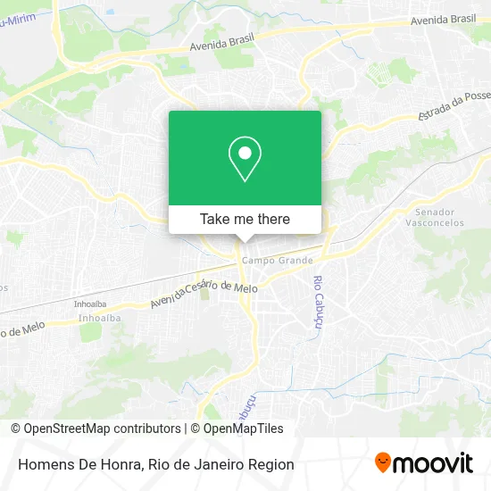 Homens De Honra map