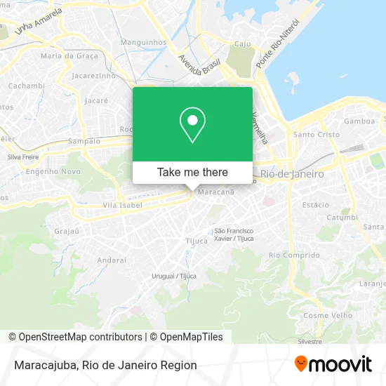 Maracajuba map