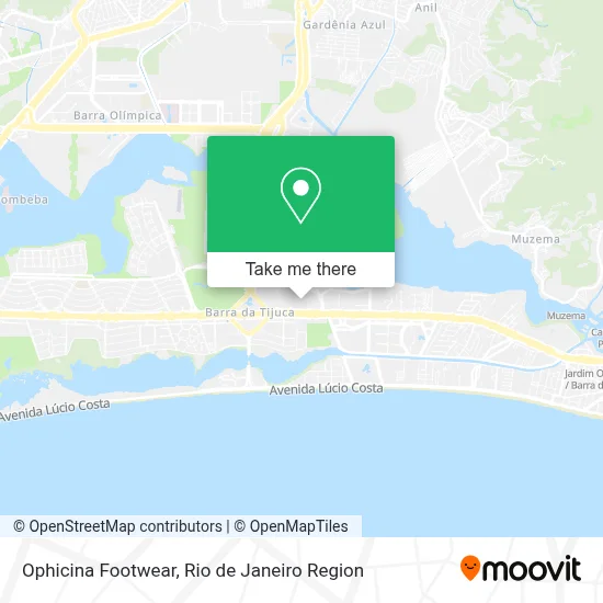 Ophicina Footwear map