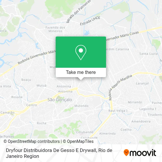 Dryfour Distribuidora De Gesso E Drywall map