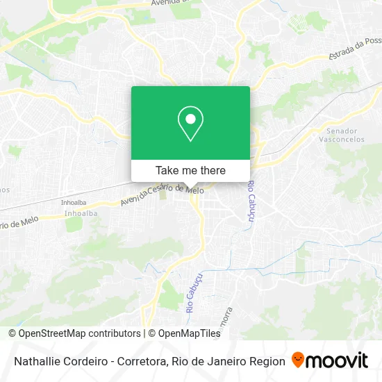 Nathallie Cordeiro - Corretora map