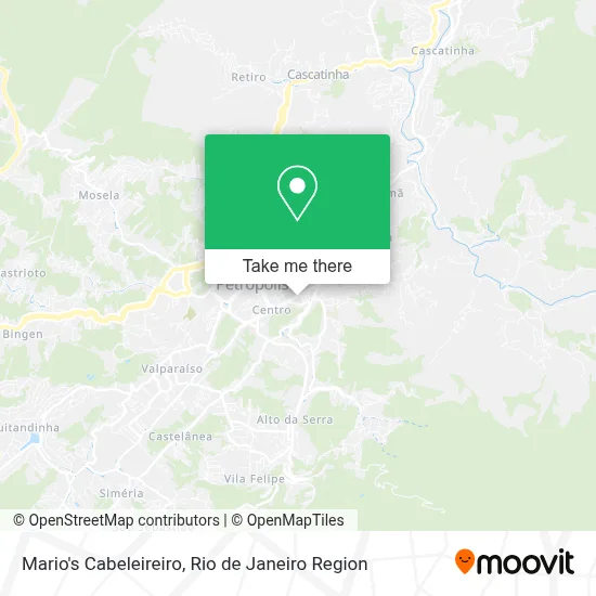 Mario's Cabeleireiro map