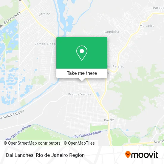 Dal Lanches map