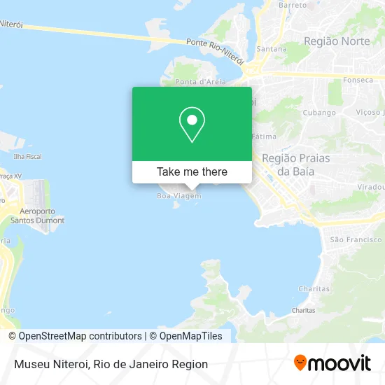 Museu Niteroi map