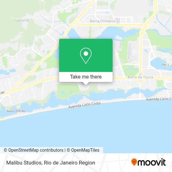 Malibu Studios map
