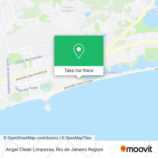 Angel Clean Limpezas map