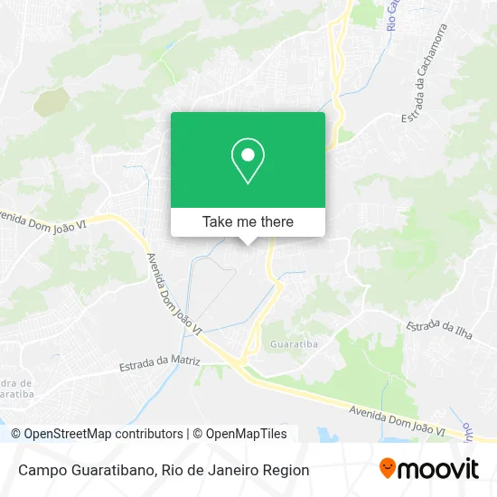 Campo Guaratibano map