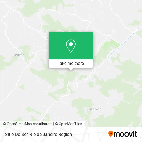 Sítio Do Ser map