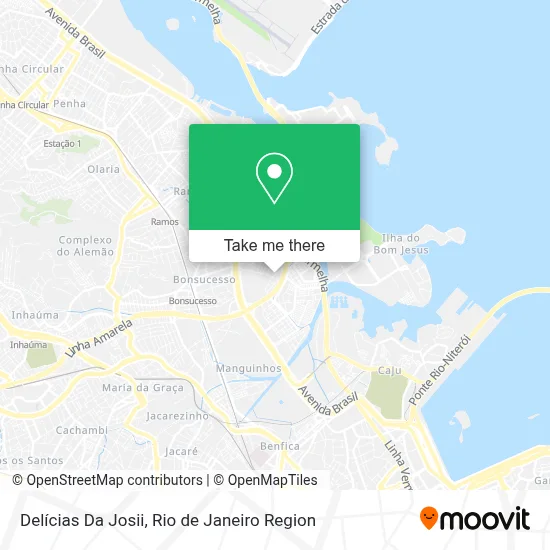 Delícias Da Josii map