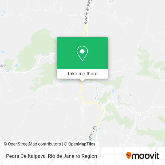 Pedra De Itaipava map