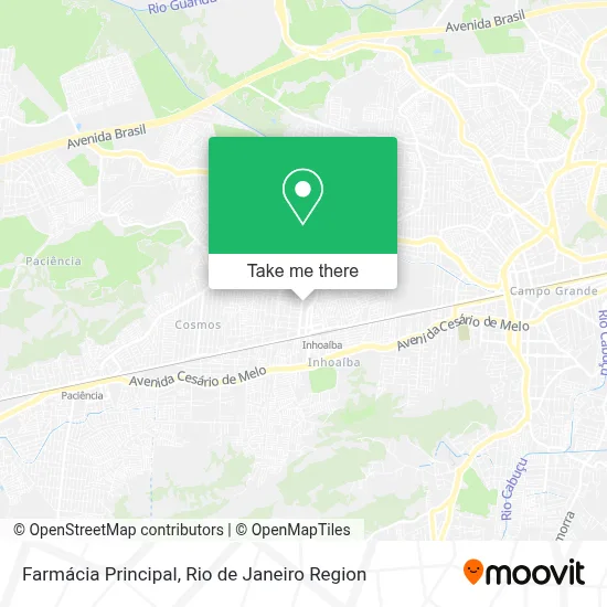 Farmácia Principal map