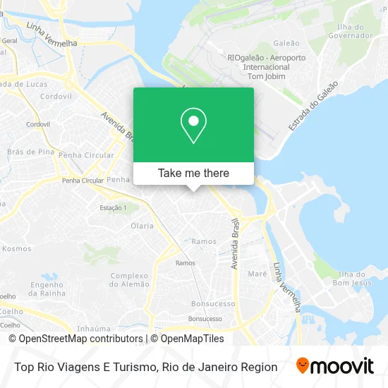 Top Rio Viagens E Turismo map