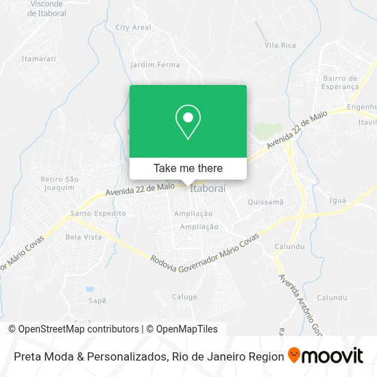 Preta Moda & Personalizados map