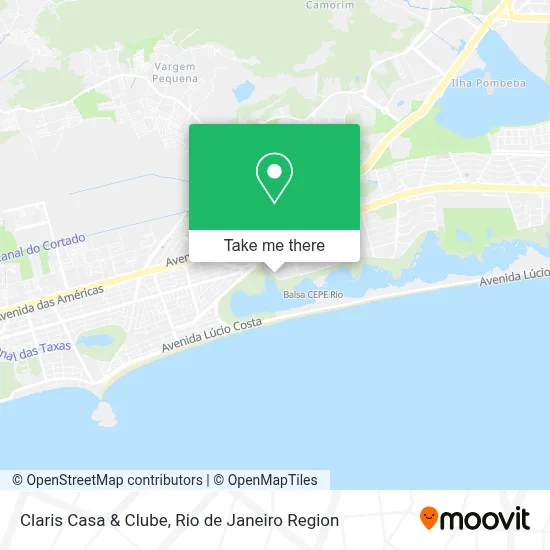 Claris Casa & Clube map