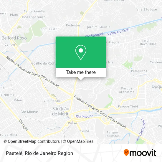 Pastelê map