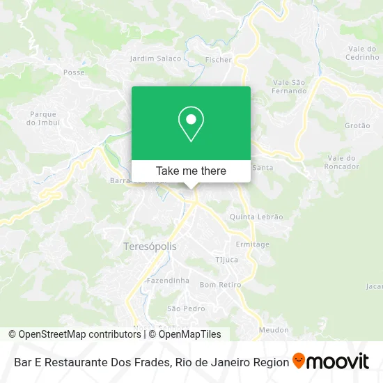 Bar E Restaurante Dos Frades map