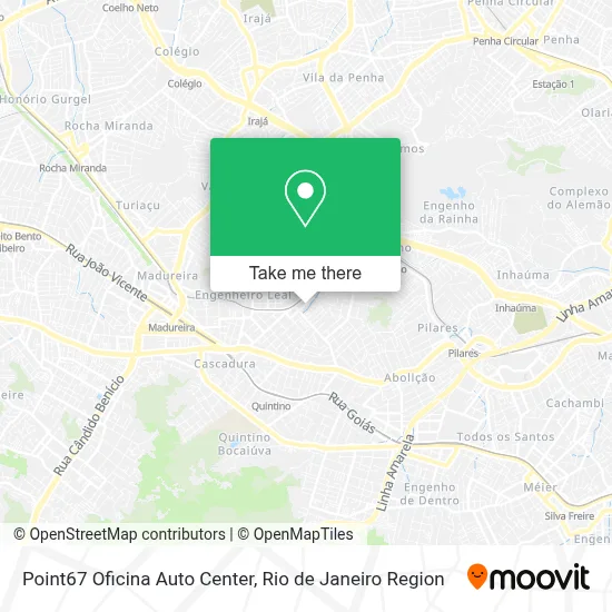 Point67 Oficina Auto Center map