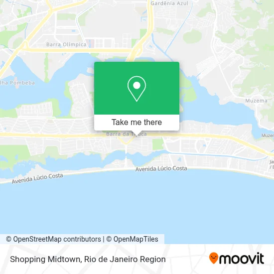 Shopping Midtown map