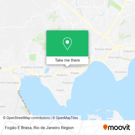 Fogão E Brasa map