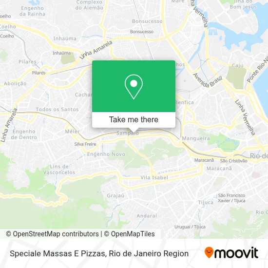 Speciale Massas E Pizzas map