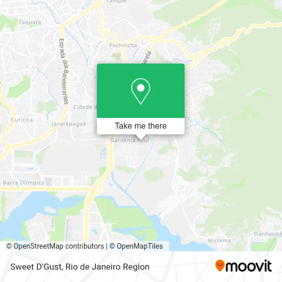 Sweet D'Gust map