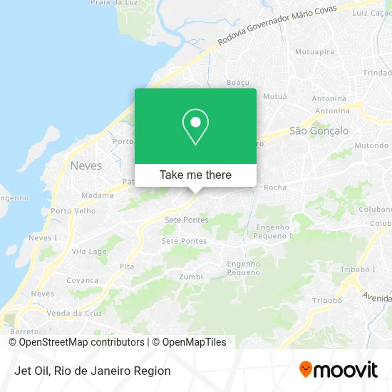 Jet Oil map