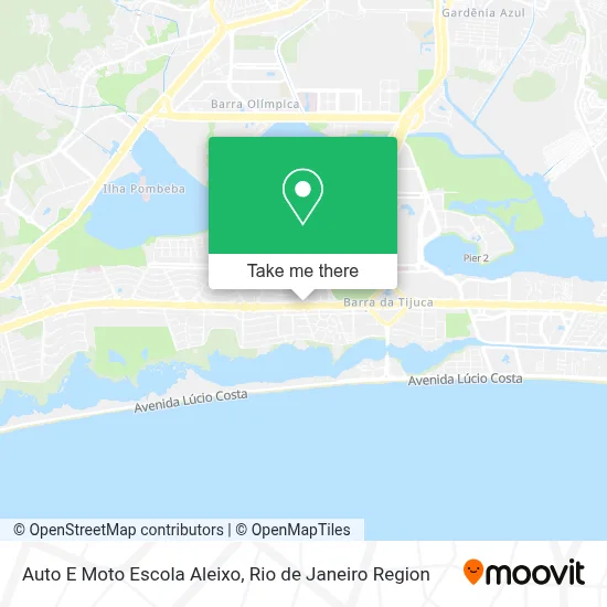 Auto E Moto Escola Aleixo map