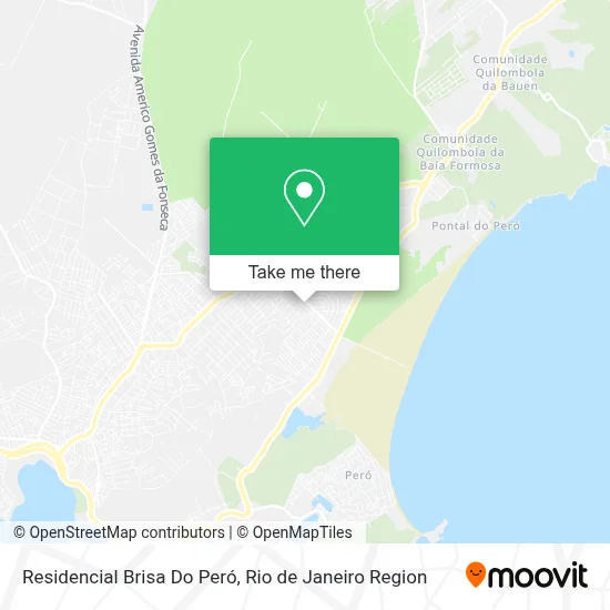 Residencial Brisa Do Peró map