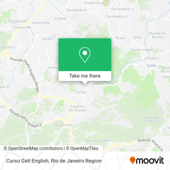 Curso Geli English map