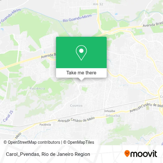 Carol_Pvendas map