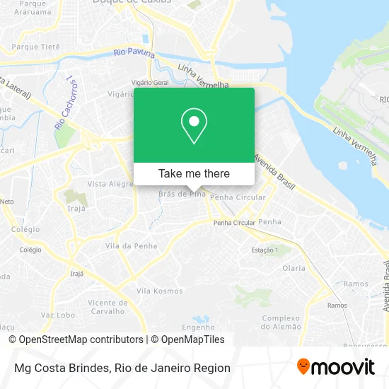 Mg Costa Brindes map
