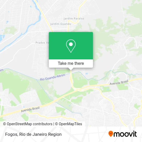 Fogos map