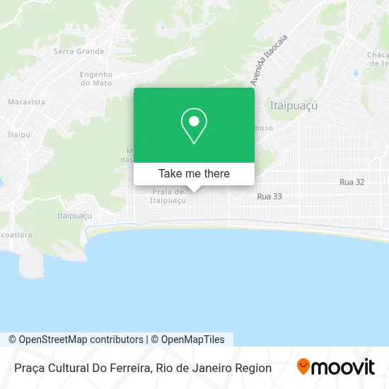 Praça Cultural Do Ferreira map