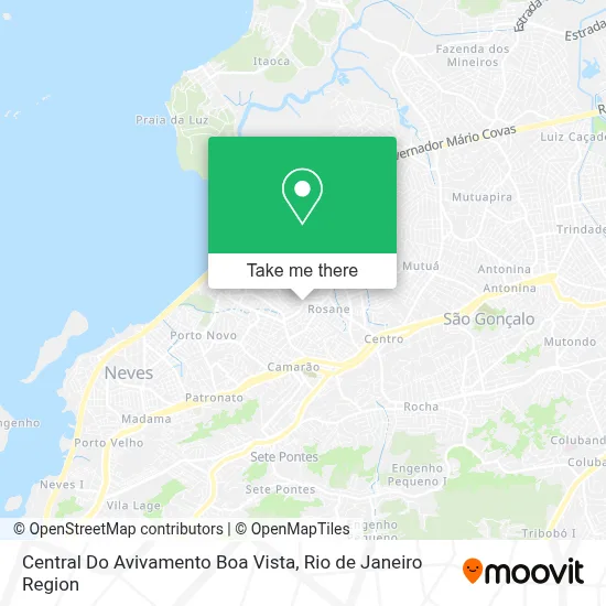 Central Do Avivamento Boa Vista map