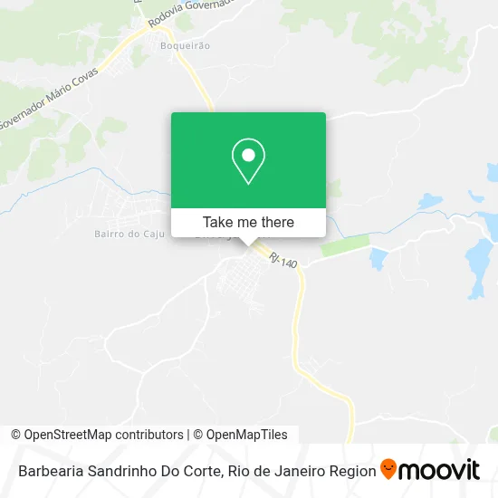 Barbearia Sandrinho Do Corte map